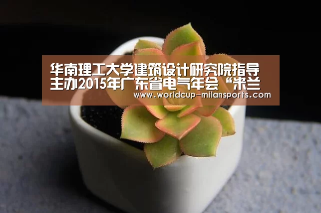 华南理工大学建筑设计研究院指导主办2015年广东省电气年会“
